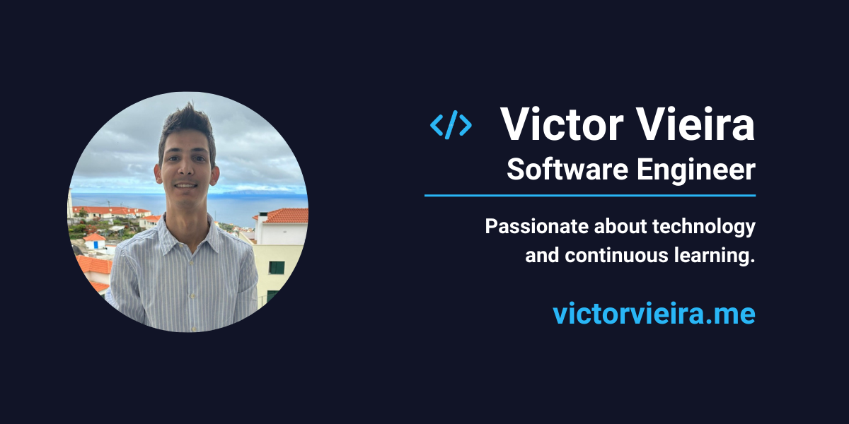 Victor Vieira — Solutions Architect & Consultant